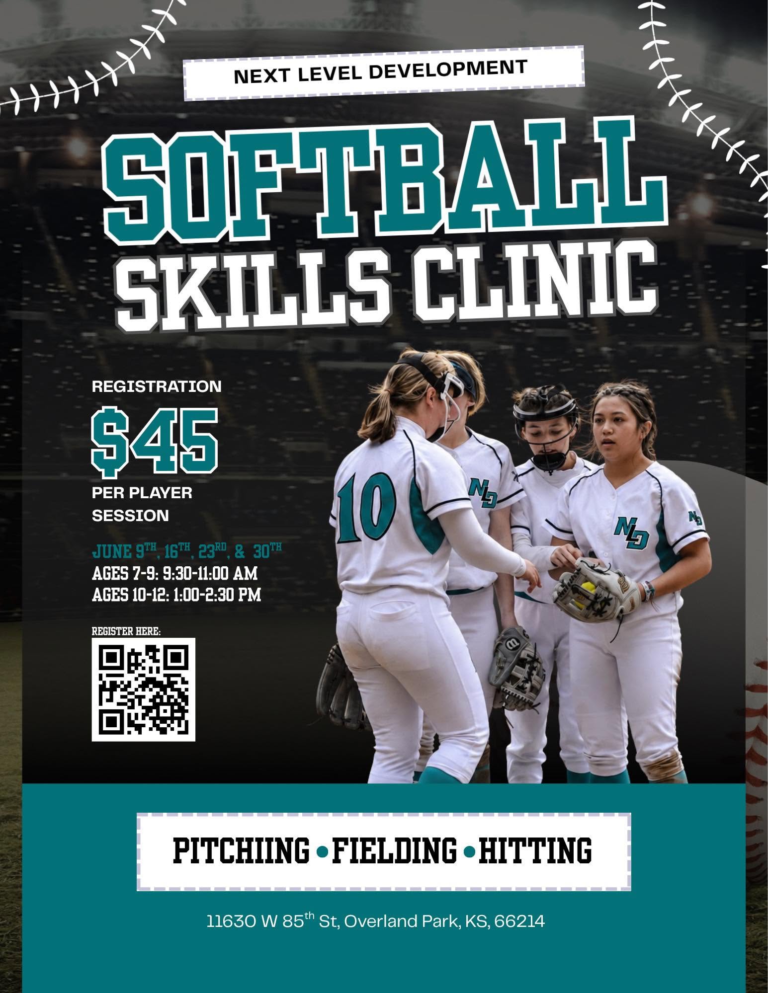 Next Level Development Skills Clinic flyer