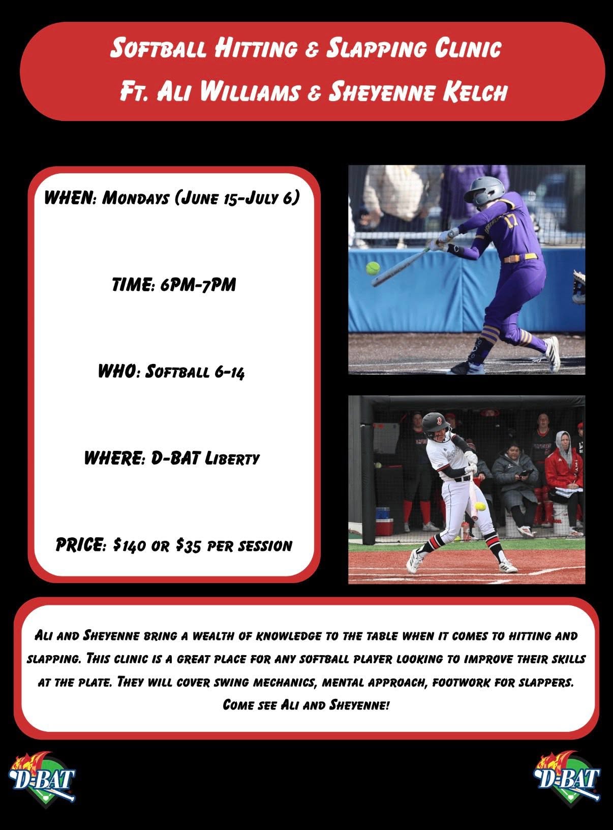 Hitting & Slapping Clinic flyer
